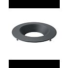 Garniture décorative encastrée, fixation directe au plafond Kichler DLTRC06RBKT 6" noir texturé