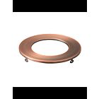 Garniture décorative mince fixée au plafond Kichler DLTSL04RACO 4" cuivre antique