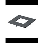 Garniture décorative mince fixée au plafond Kichler DLTSL04SBKT 4" noir texturé