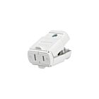 Leviton 102-WP Connecteur de cordon 15A 125V 2P2W