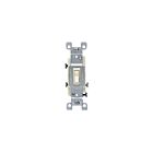 Leviton 1453-2E Interrupteur 3 voies noir 120 V 15 A