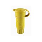 Leviton 27W49 Connecteur et capuchon de verrouillage Nema L7-20R