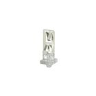 Leviton 23452-MTL Clip de support d'extrémité de lampe