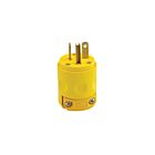 Leviton 520PV Fiche de mise à la terre 2P3W 20A125V jaune