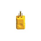Leviton 5256-VY Mâle coudé 15A 125V