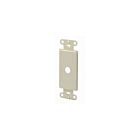 Leviton 80400-I Adaptateur d'arbre en plaque d'ivoire
