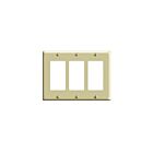 Leviton PJ263-I Plaque murale 3 gangs ivoire Pb1/10/050