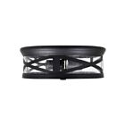 Plafonnier Ledvance MTLDRUMFLUSH-120-11SG-BL-VID 13W noir
