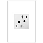 Prise de courant 20A Legrand Adorne ARTR202W4 blanc