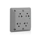 Leviton 5490-GY 20A 125V Réceptacle