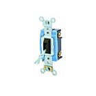Interrupteur à bascule Leviton 1201-2l marron