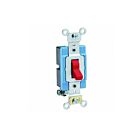 Interrupteur à bascule Leviton 1201-2r rouge