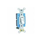 Interrupteur à bascule Leviton 1201-2w blanc