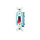 Interrupteur à bascule Leviton 1203-plr rouge