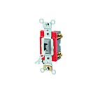 Interrupteur à bascule Leviton 1221-2gl gris