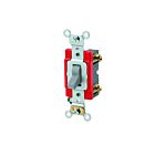 Interrupteur à bascule Leviton 1221-2gy gris