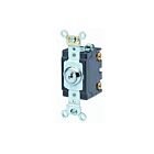 Interrupteur à verrou Leviton 1221-2kl plaqué nickel