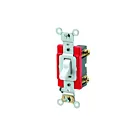 Interrupteur à bascule Leviton 1221-2w blanc