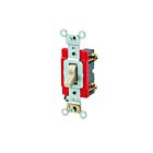 Interrupteur à bascule Leviton 1221-lhi ivoire