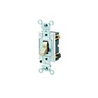 Interrupteur à bascule Leviton 1222-si ivoire