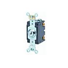 Interrupteur à clé Leviton 1223-2kl argent