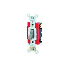 Interrupteur à bascule Leviton 1224-2gy gris