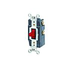 Interrupteur à bascule Leviton 1257-r rouge