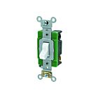 Interrupteur à bascule Leviton 3032-2w blanc