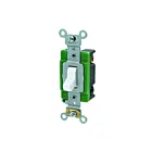 Interrupteur à bascule Leviton 3033-2w blanc