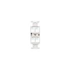 Cadre d'insertion QuickPort Leviton 41087-qtp amande pâle