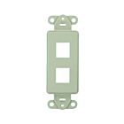 Cadre d'insertion Multimedia Leviton 41642-t amande pâle