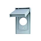Plaque murale 1 dispositif Leviton 4979-gy gris