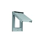 Couvercle de plaque murale Leviton 4998-gy gris