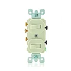 Interrupteur à bascule Leviton 5241-t amande pâle