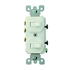 Interrupteur à bascule Leviton 5241-ws blanc
