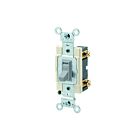 Interrupteur à bascule Leviton 54521-2gy gris