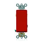 Interrupteur à bascule Decora Leviton 5623-2r rouge
