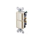 Dispositif Decora combiné Leviton 5634-i ivoire