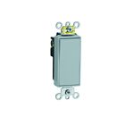 Interrupteur à bascule Decora Leviton 5691-2gy gris