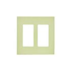 Plaque murale 2 dispositifs Leviton 80309-si ivoire