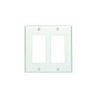 Plaque murale 2 dispositifs Leviton 80409-t amande pâle