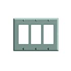 Plaque murale pour dispositif décorateur Leviton 80411-gy gris