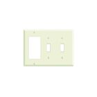 Plaque murale combinée Leviton 80421-t amande pâle