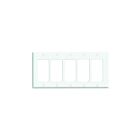 Plaque murale 5 dispositifs Leviton 80423-e noir