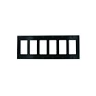 Plaque murale pour dispositif décorateur Leviton 80436-e noir