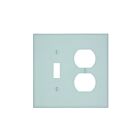 Plaque murale combinée Leviton 80505-w blanc