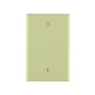 Plaque murale 1 dispositif Leviton 80514-i ivoire
