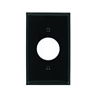 Plaque murale 1 dispositif Leviton 80704-e noir