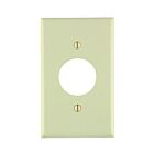 Plaque murale 1 dispositif Leviton 80704-t amande pâle