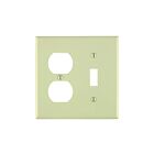 Plaque murale combinée Leviton 80705-t amande pâle